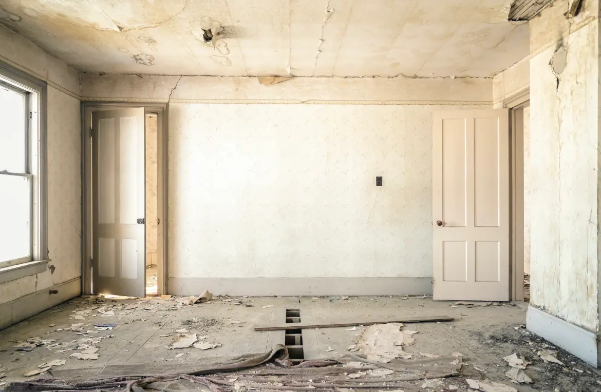 Waste disposal crew managing a cleanout project in Capitol Heights